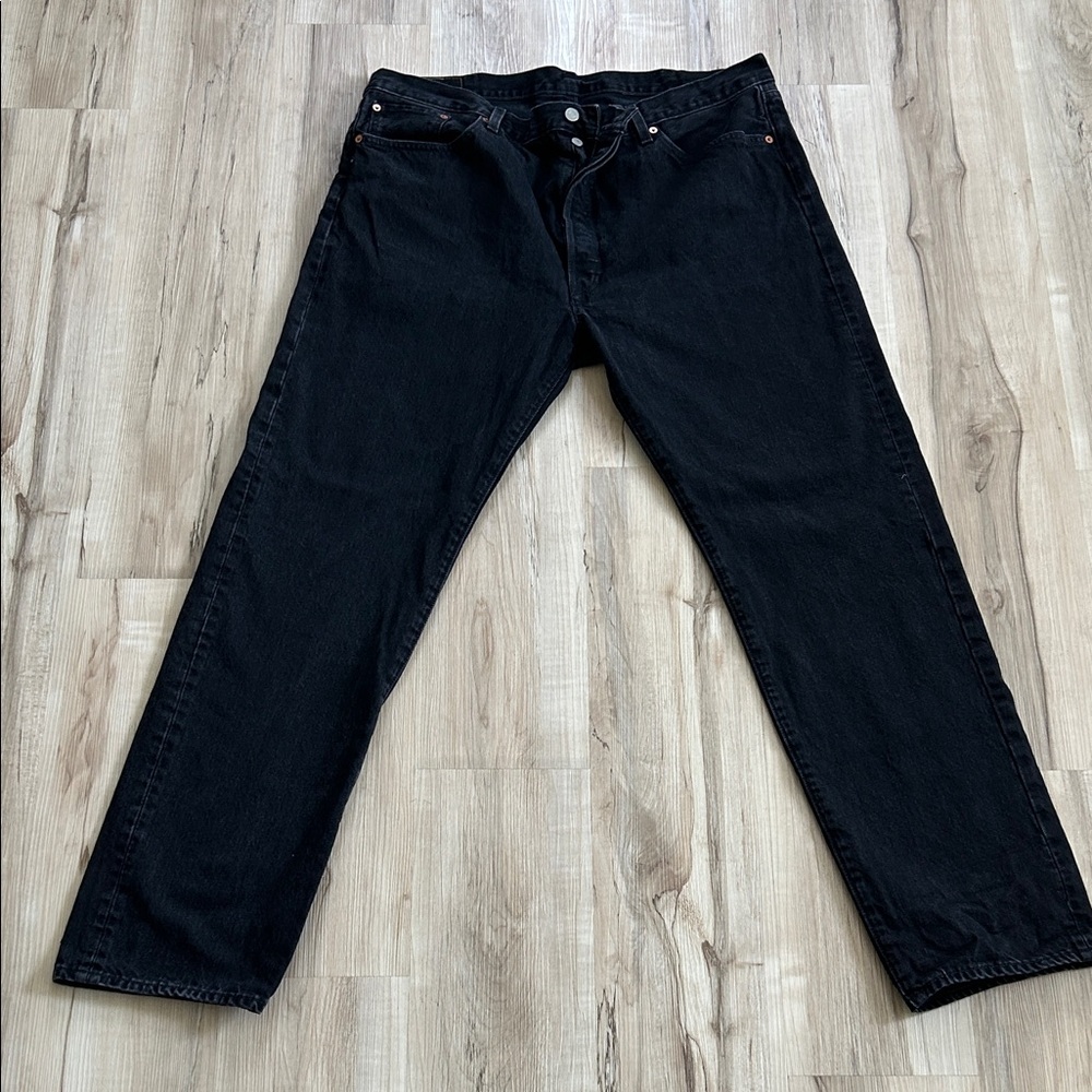 DENIM TEARS X LEVIS BLACK JEANS